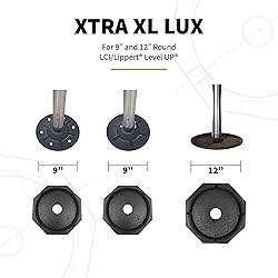 SnapPad Xtra Permanently Attached RV Leveling Jack