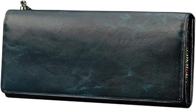 Amazon ソラチナ Solatina 長財布 ホースレザー焦がし加工シリーズ Sw メンズ ネイビー 財布