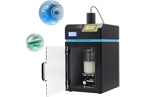 CGOLDENWALL 2 in 1 Ultrasonic Homogenizer Sonicator Processor Lab Cell Disruptor Mixer Analysis of Ultrasonic Processor CE 10