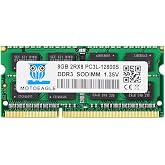 8GB DDR3L 1600 MHz SODIMM PC3L 12800S RAM Motoeagle 2Rx8 PC3 1600 DDR3 12800 1.35V Laptop Memory 204PIN