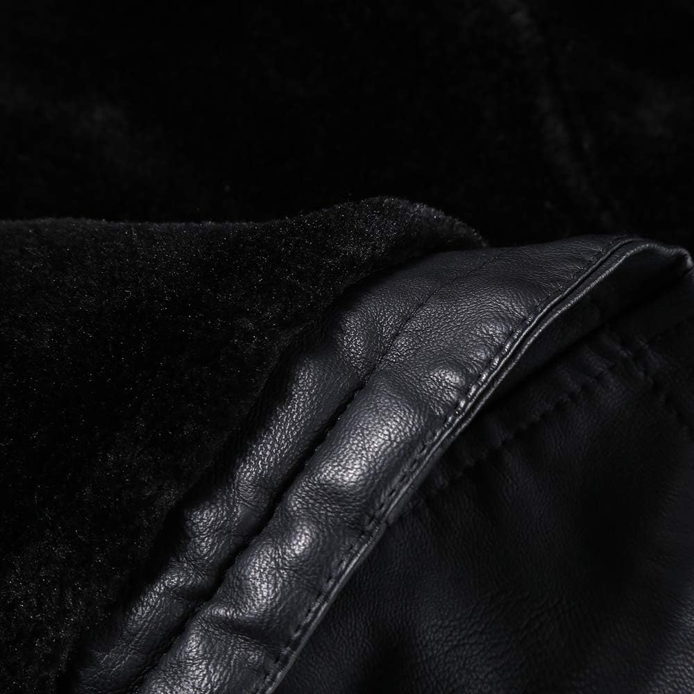 bellivera women's faux leather short jacket