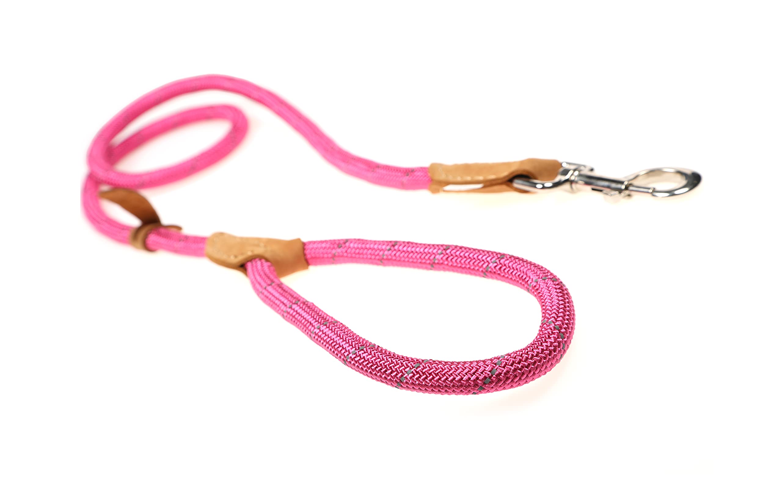 Doodlebone Rope Lead, Fuchsia, 12mm