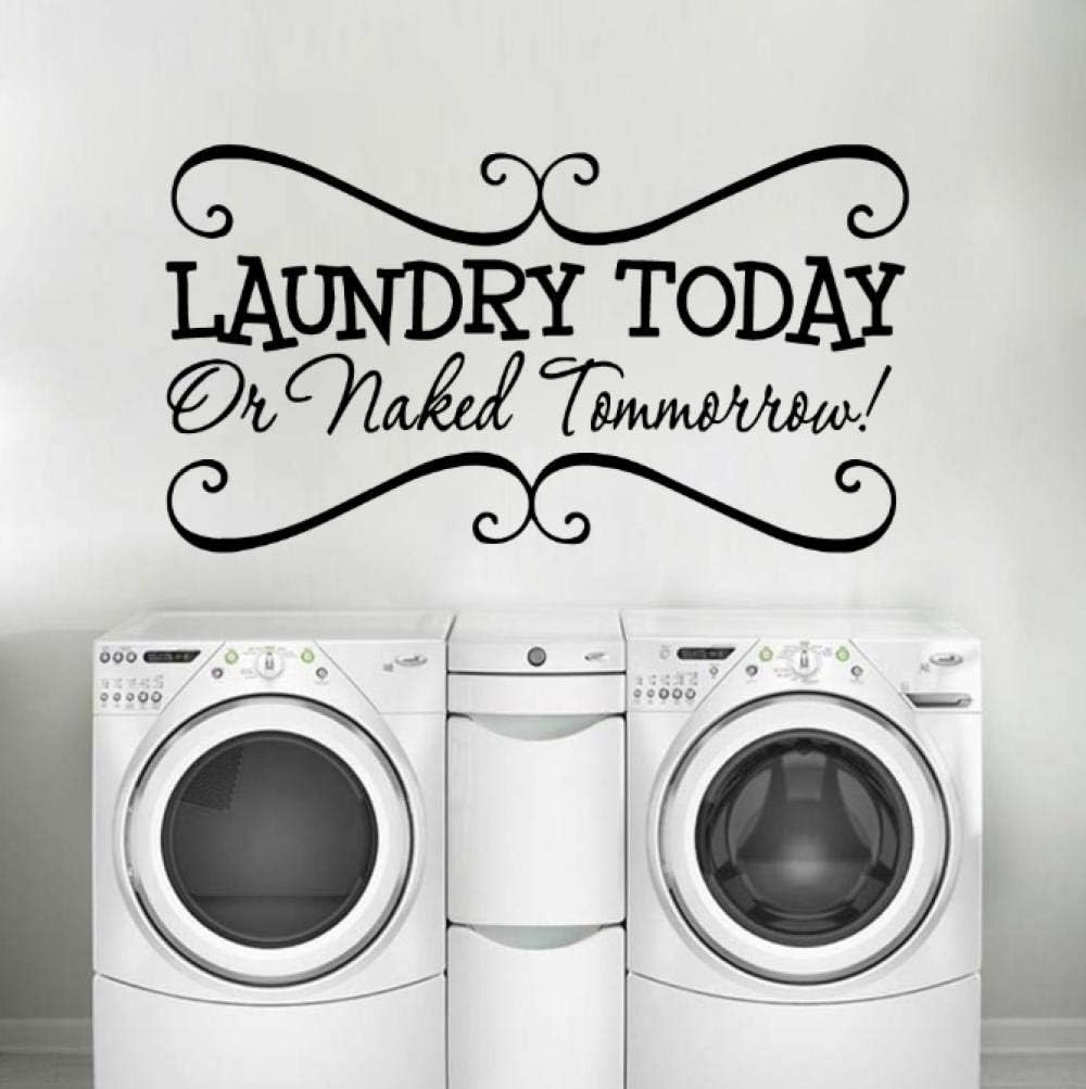 Etiqueta De La Pared para Salas De Lavandería Etiqueta De Arte De Pared