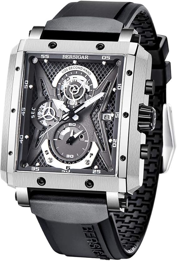 BADACE Klassieke Ontwerp Rechthoekige Mannen Horloges Luxe Merk Stijlvolle  Lederen Horloge Dress Horloge Reloj Hombre| | - AliExpress