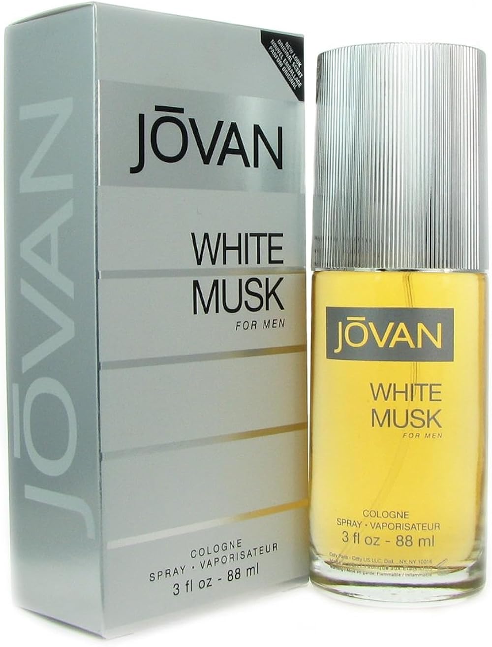 Jovan White Musk Cologne Spray for Men 88ml Eau de Toilette Fragrance