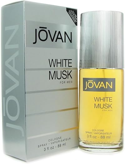 Jovan White Musk Cologne Spray for Men 88ml Eau de Toilette Fragrance