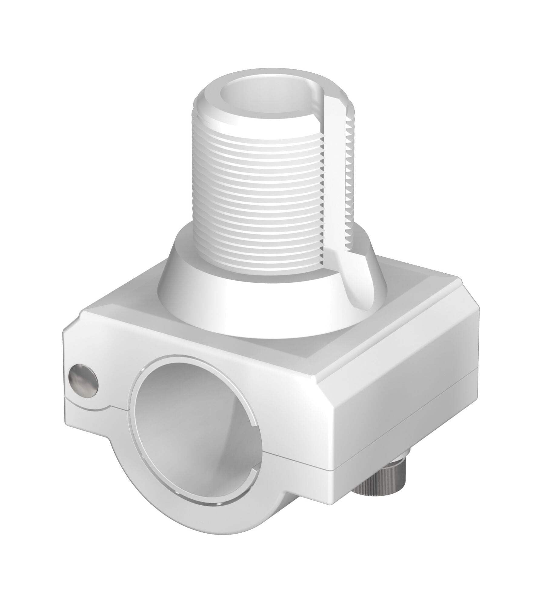 Shakespeare 4722 Nylon Fixed Rail Mount - White, 22/25mm