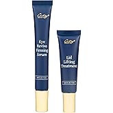 City Beauty Ageless Eyes Duo - Anti-aging Eye Skincare Bundle - Lid Lifting Treatment 0.33 fl oz, Eye Revive Firming Seru 0.5 fl oz
