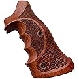 New! Hardwood Professional Target Grips Compatible with Taurus Raging Bull/Raging Hunter 454 460 480 500 Checker Hardwood #Raging04 by Feelsogood, Brown