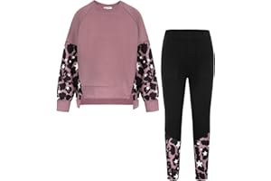 GRACE KARIN Girls Clothes Sweatshirt for Teen Girls Fashion Outfits Sweapants Leggings Tracksuit Clothing Set Size 5-14