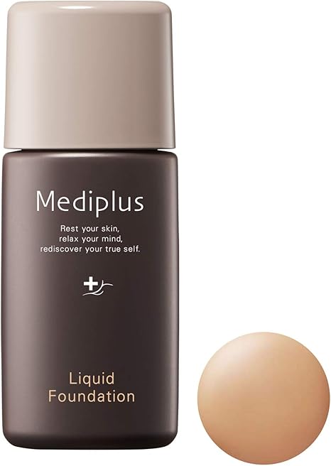 Amazon Mediplus メディプラス リキッドファンデーション g オークル Spf33 Pa メディプラス リキッドファンデーション 通販