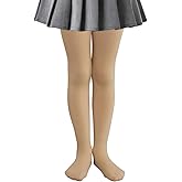 Lotsduoler Ballet Tights for Girls Ultra Soft Stretch Dance Footed Girls Tights Stockings for Kids