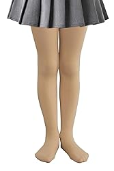 Lotsduoler Ballet Tan Tights for Girls Dance Ultra