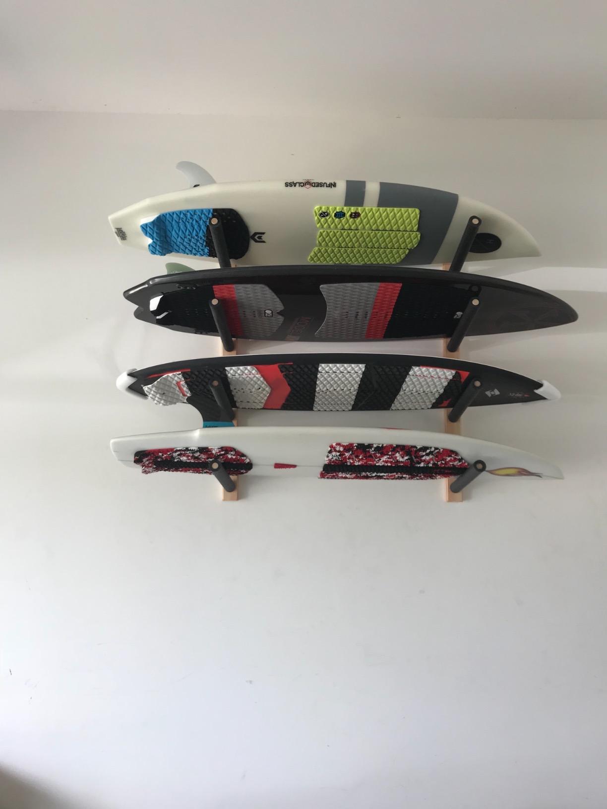 $14/mo - Finance Surfboard, Wakeboard, Kiteboard Wall Rack Mount ...