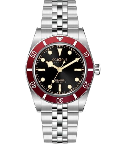 Amazon.com: Octopus Kraken OCT-0025 37mm PT5004 Automatic Dive