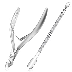Cuticle Trimmer with Cuticle Pusher - Cuticle