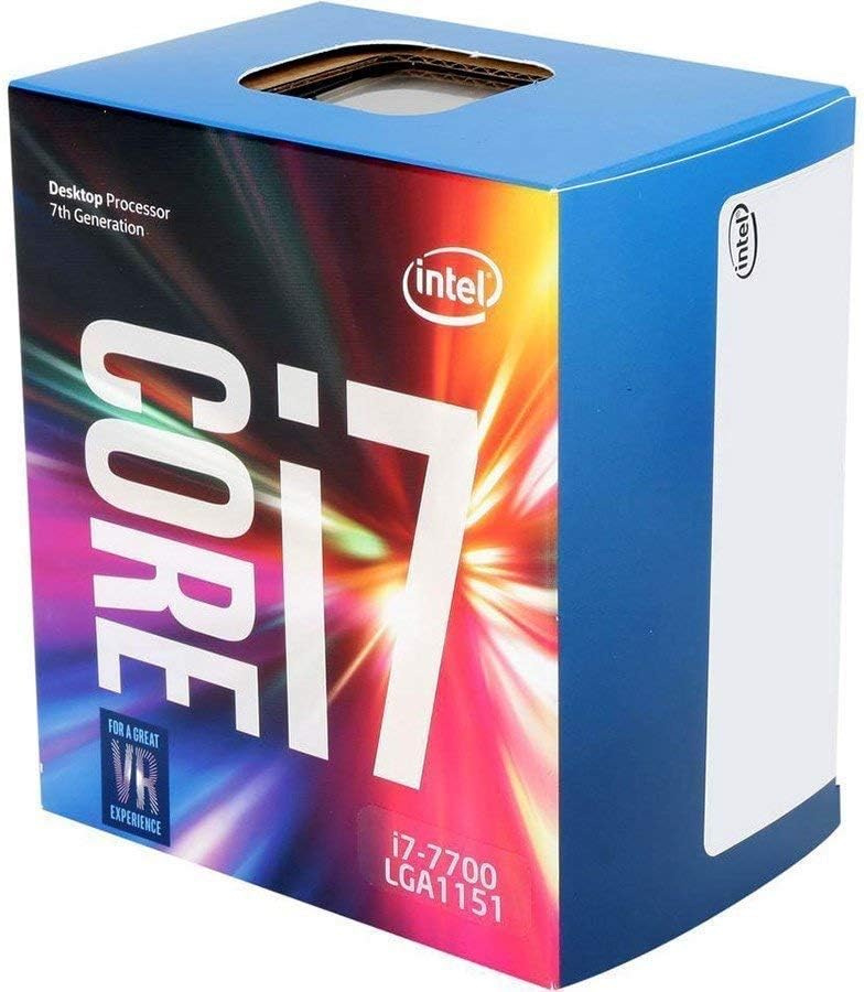 Intel Core i7-7700 3.6 GHz Quad Core CPU Processor Black