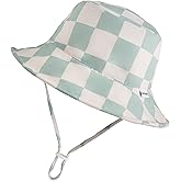 Tiny Twinkle Baby&Toddler Sun Hat|Adjustable UPF 50+ Bucket Hat for Infants&Kids|Lightweight Quick-Dry Hat for Beach&Swim