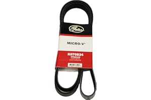 Gates K070834 Micro V Serpentine Drive Belt
