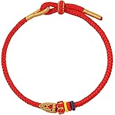 3FT Love Red String Bracelet - Adjustable Braided Design for Positive Energy and Destiny Guard