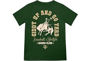 Baseball Lifestyle 101 Boy's Rodeo Club T-Shirt, Short Sleeve, Crew Neck, Youth Sizes S-XL