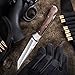 Pocket Folding Tanto Knife - 440C Mirror Polished Stainless Steel Blade - Wood Handle - Good for Camping and Rescue, Hunting and Fishing - Traditional Classic Fold Tactical Knife - Grand Way S 112