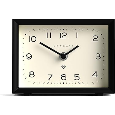 Amazon.com: NEWGATE® Henry Desk Clock | Contemporary Rectangular