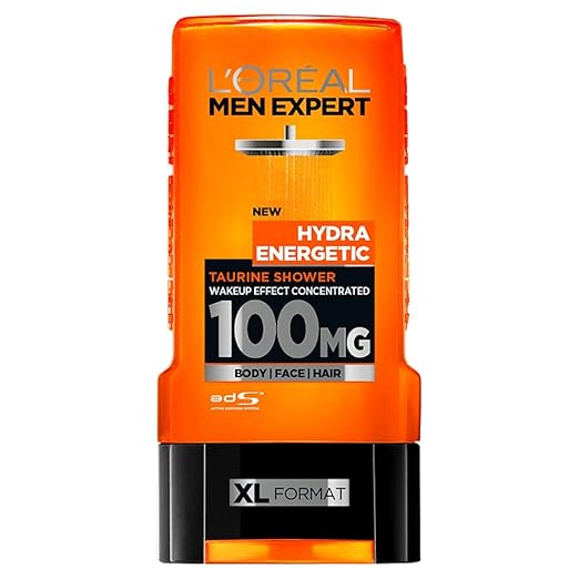 L'Oreal Men Expert Hydra Energetic Taurine Shower Gel (300Ml)