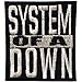 System of a Down heavy metal punk rock band Iron On Patches Silver # WITH FREE GIFT