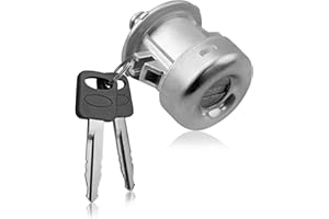 QAGGUM Door Lock Cylinder w/Keys Fit for Ford Lincoln Mercury F-150 F-250 F-350 1997-2016, Door Tailgate Liftgate Lock Replac