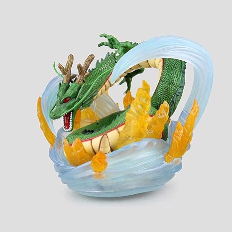 Amazon 立像 ドラゴンボールのアニメキャラクター神龍シェーナアクションフィギュアアニメイトcarattereディmodelloデコレーション John Five 置物 オブジェ オンライン通販