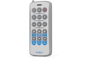 Remote for Ball Machine, PUSUN 15-Key Remote Control, Suitable for Smart Pro/Smart/Max C/9001 Pro