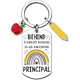 UIWIHHP Principal Appreciation Gifts for Women Men Assistant Principal Gift for Her Him Best Principals Keychain Gift Ideas Unique Birthday Christmas Gifts for Principals