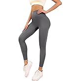 SIINSIIN Leggings for Women Tummy Control Butt Lift High Waisted, No Front Seam Buttery Soft Workout Leggings for Maternity