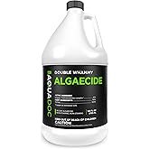 Copper Pool Algaecide for Swimming Pools - 128 oz - 90 Day Algaecide for Inground & Above Ground Pools, Helps Prevent & Remove Green, Mustard, Blue, Black Algae - AquaDoc