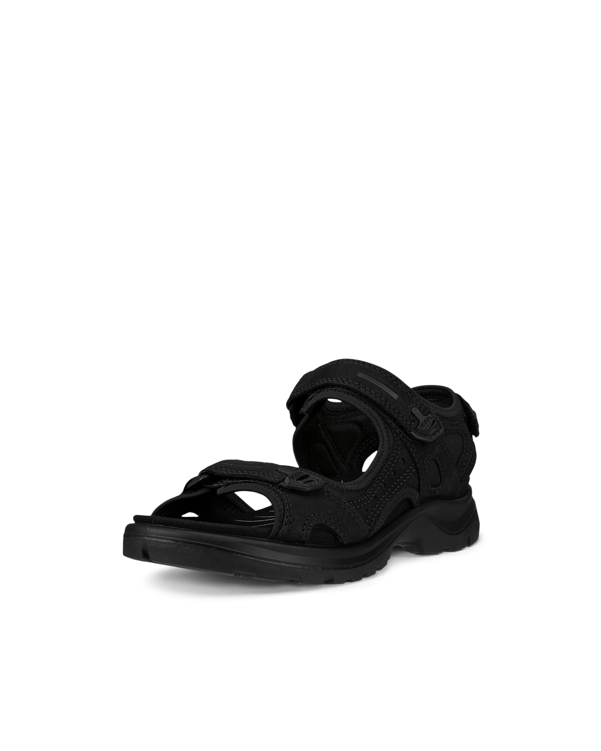Photo 1 of ECCO Women's Yucatan Plus Sport Sandal, Black Nubuck, 8-8.5