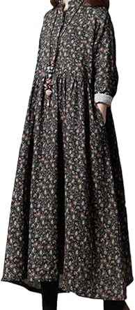 rockabilly maxi dress