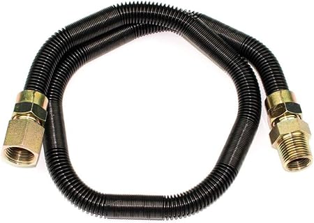 Amazon Com Dreffco 72 X 1 2 Non Whistle Gas Flex Line For Ng Or Lp Fire Pits Garden Outdoor