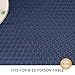 ColorBird Elegant Waffle Jacquard Tablecloth Polyester Fabric Water Resistant Spillproof Table Cover for Kitchen Dinning Party Tabletop Decor (Rectangle/Oblong, 60 x 102 Inch, Navy Blue)