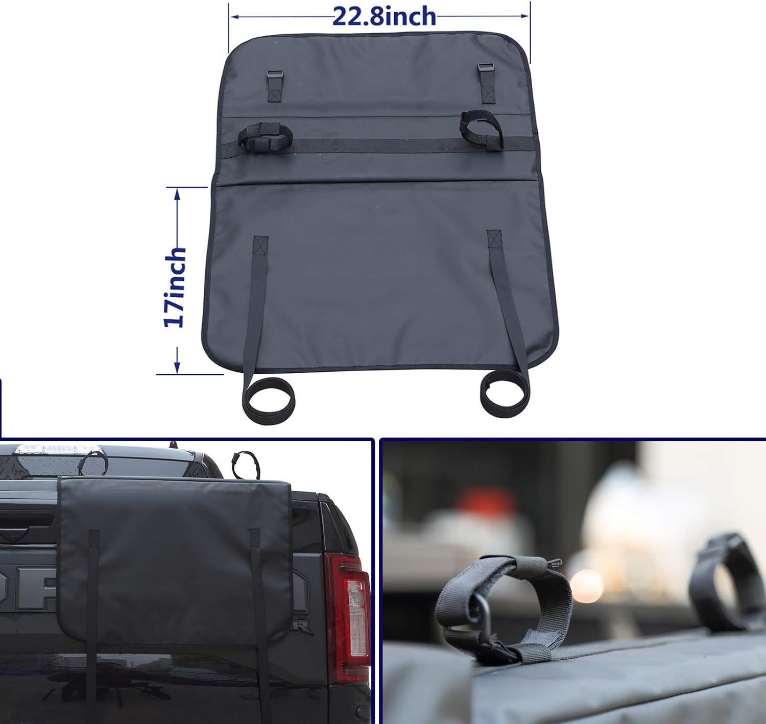 tailgate pad with tonneau cover