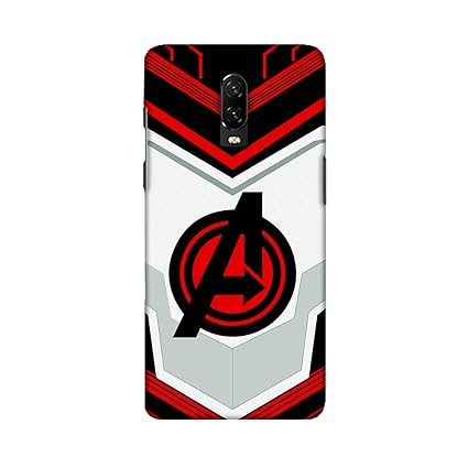 Graficklub Avengers Endgame Quantum Suit Logo Artwork On Designer Slim Light Weight Back Cover Case Compatible With One Plus 6t One Plus Six T