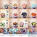 SASRL Russian Piping Tips For Cupcakes Decoration 23-Pcs Set (12 Russian Tips 10 Disposable Pastry Bags 1 Tri-Color Coupler)