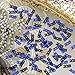 2020 Black Blue Confetti Pack of 1000, 1.5 Oz | Great for Table Decorations | Graduations Party Supplies | Black and Blue for Graduations Decorations 2020