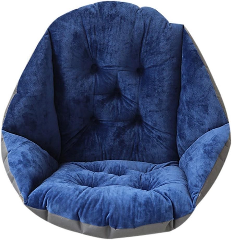 Non-Slip Comfortable Back Cushion Office Car Kitchen Home Chair Seat Cushion Pads With Ties Back Sciatica Relieve for Adult and Child's