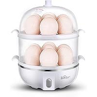Egg Cooker, Bear 14 Egg Capacity Hard Boiled Egg Cooker, Rapid Electric Egg Boiler Maker Poacher for Hard Boiled…
