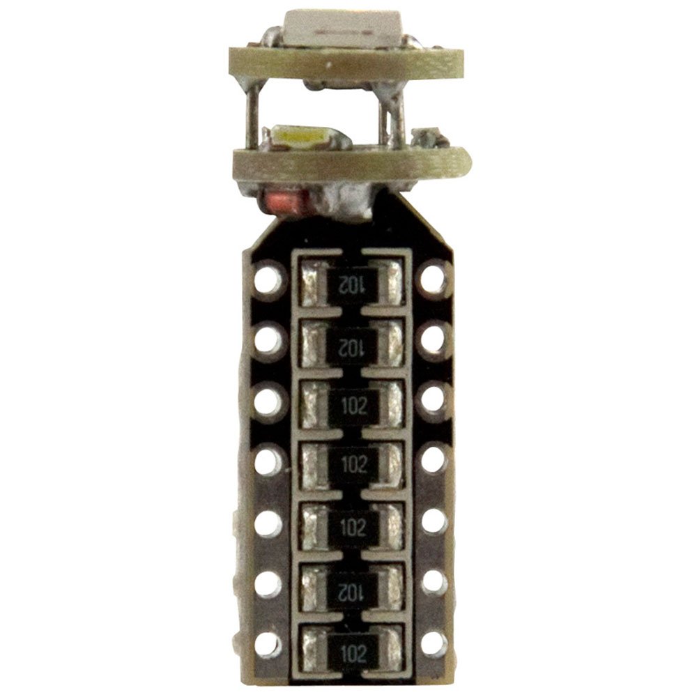 AutoStyle 4Q T-10 SMD Bulbs 12V Xenon-Optics White, set of 2 pieces, with CAN-bus resistance