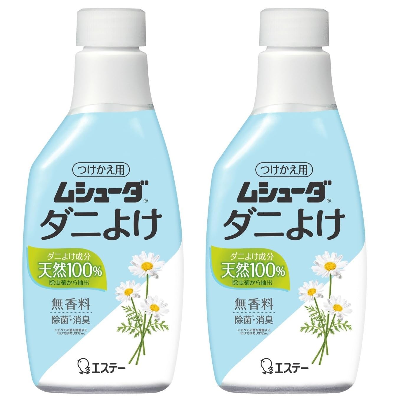 ムシューダ ダニよけ [まとめ買い] スプレータイプ ふとん まくら用 無香料 つけかえ 220ml×2個 ダニ除け スプレー商品画像