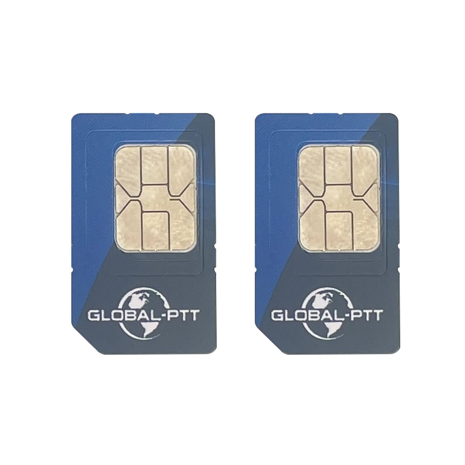 2-Pack Prepaid IoT SIM Card | 360-Day 4G LTE Exclusive for Global-PTT PoC Radios - USA Coverage (USA)