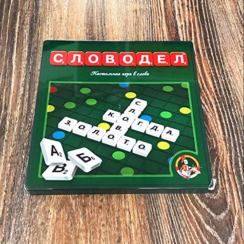 Russian Scrabble Family Board Game Set Russian Language Learning
