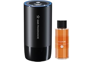 KESOCI Smart Car Diffuser: Experience Luxury with 50ml Cologne Scent - Perfume Your Journey with Ultrasonic Aroma Tech Smart Car Air Freshener (2022)